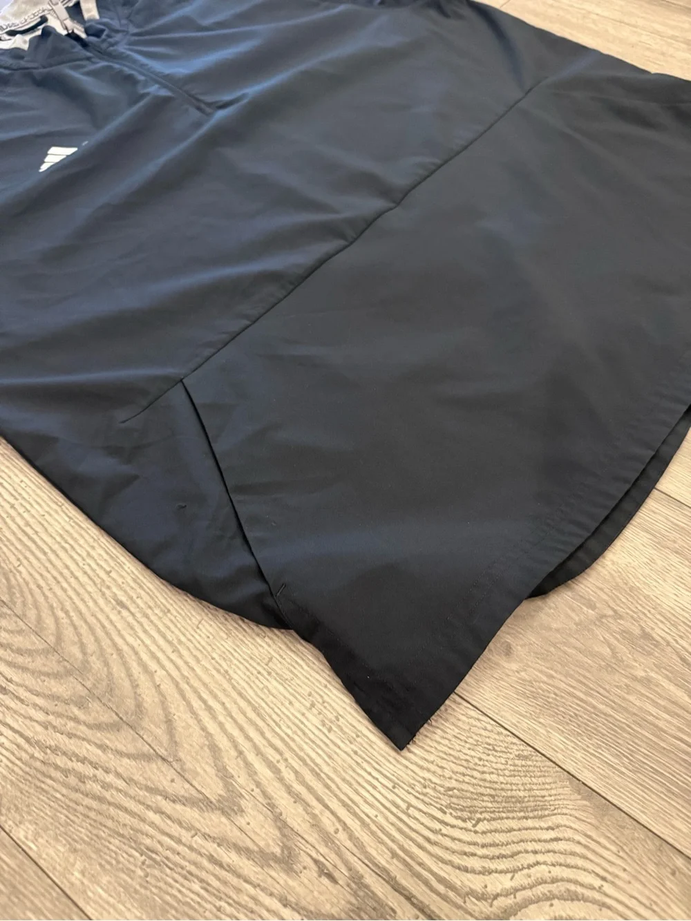 Adidas Baseball Golf Quarter Zip Black Men’s Size: 2XL Short Sleeve Windbreaker